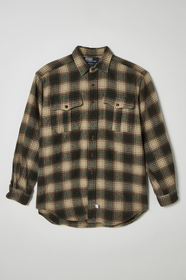 Vintage Check Button-Down Shirt