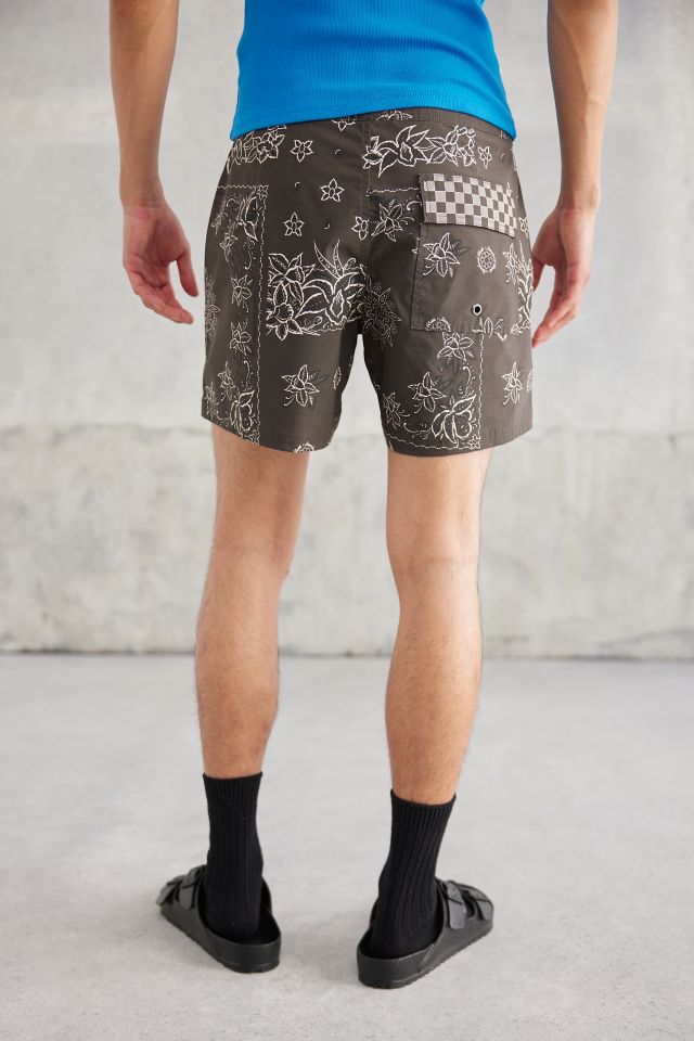 Standard Cloth Printed Fixed Waist Board Short #1