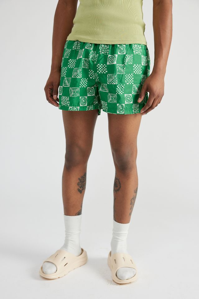 Short de baignade style volley soleil géométrique UO #1
