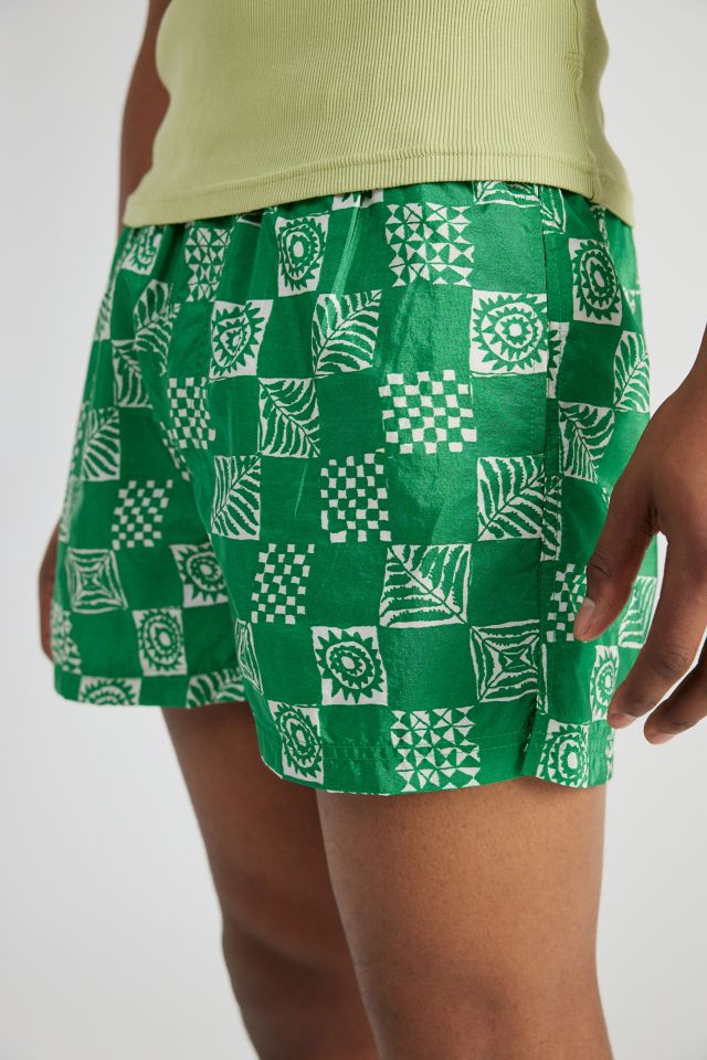 Short de baignade style volley soleil géométrique UO #4