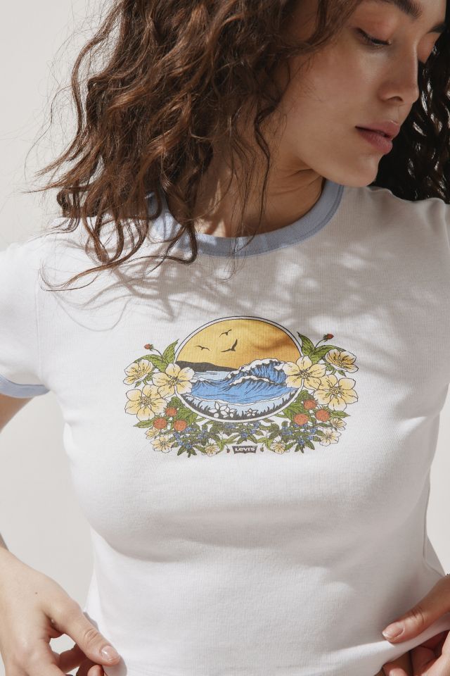 Levi's® Graphic Ringer Baby Tee #1