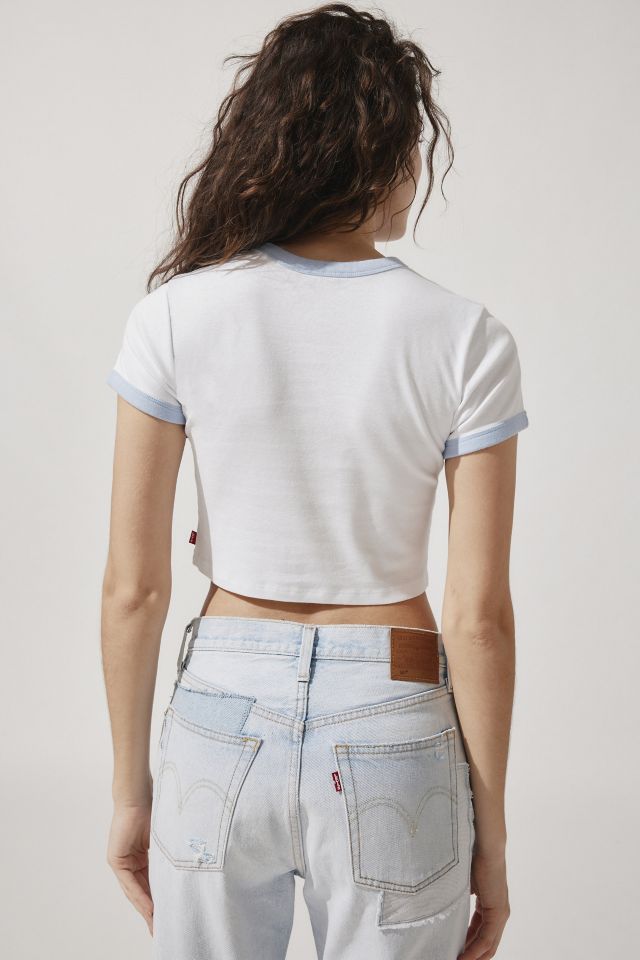 Levi's® Graphic Ringer Baby Tee #2