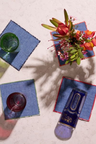 ATELIER SAUCIER Cocktail Napkin Set
