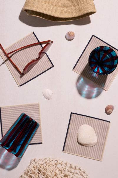 ATELIER SAUCIER Patterned Cocktail Napkin Set