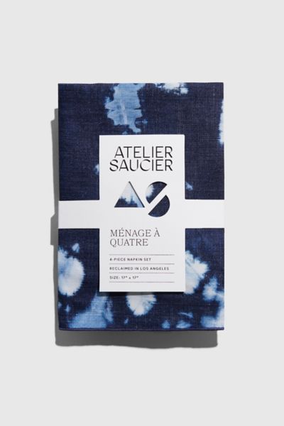 Atelier Saucier Denim Napkin Set