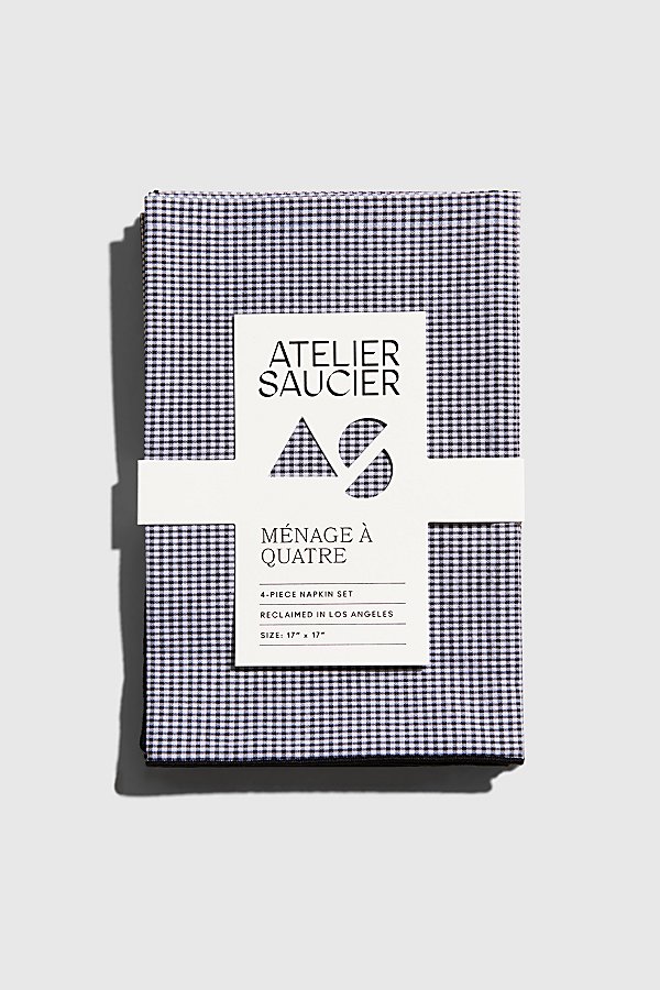 Atelier Saucier Patterned Napkin Set