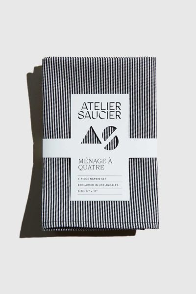 Atelier Saucier Patterned Napkin Set