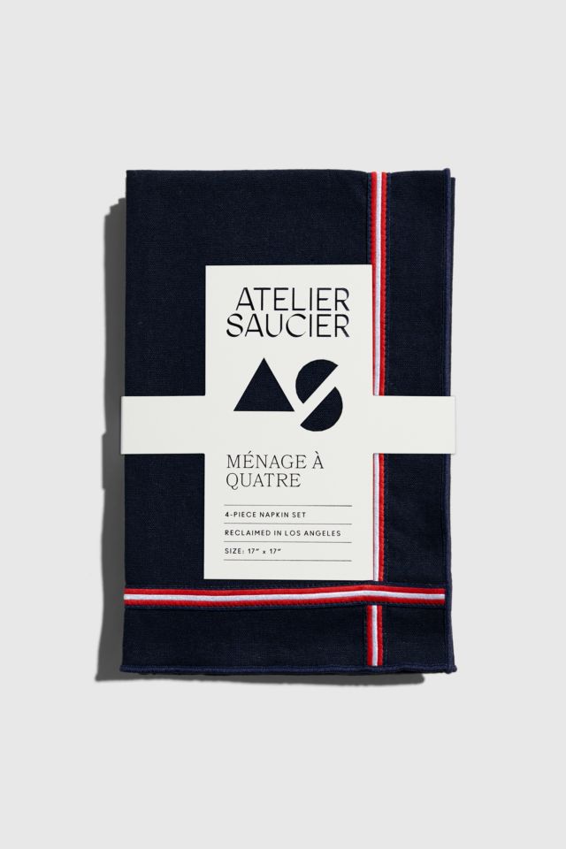 ATELIER SAUCIER Patterned Napkin Set #1