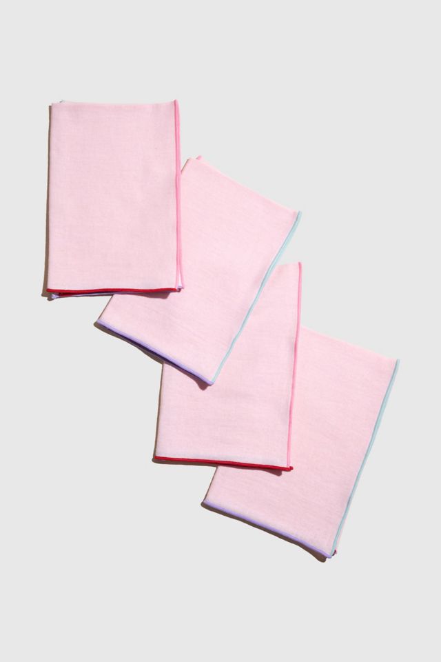 ATELIER SAUCIER Blush Linen Napkin Set #2