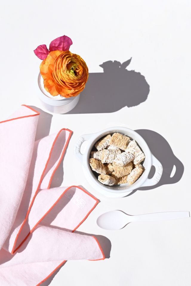 ATELIER SAUCIER Blush Linen Napkin Set #1