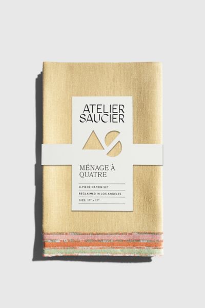 Atelier Saucier Multicolor Napkin Set