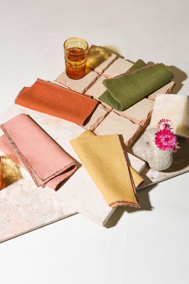 ATELIER SAUCIER Multicolor Napkin Set #2