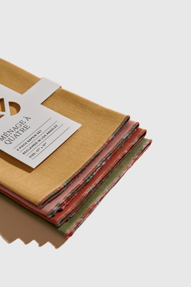 ATELIER SAUCIER Multicolor Napkin Set #3