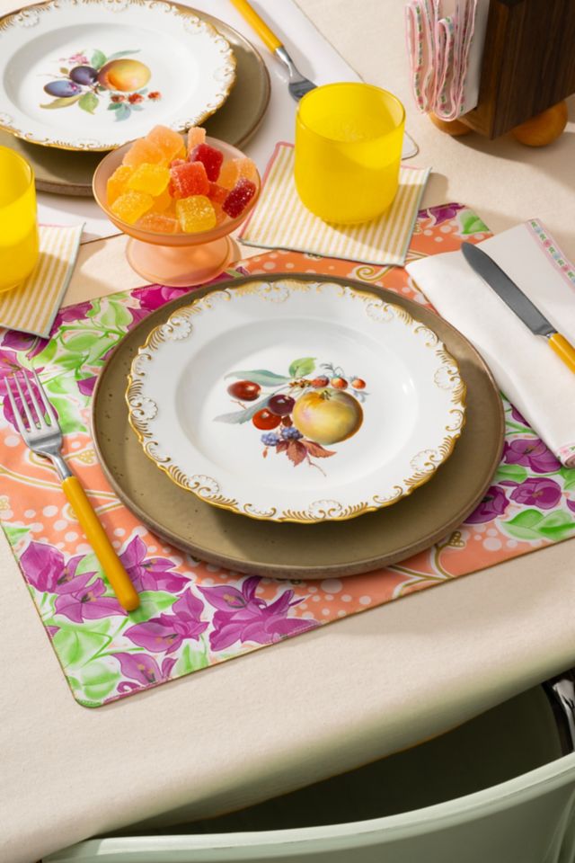 ATELIER SAUCIER Frill Trim Napkin Set #4