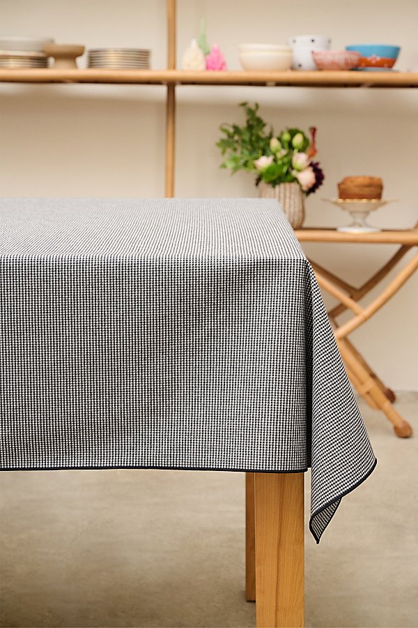 Atelier Saucier Houndstooth Tablecloth