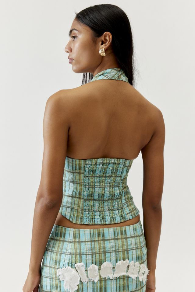 Basic Pleasure Mode Angel Halter Top | Urban Outfitters