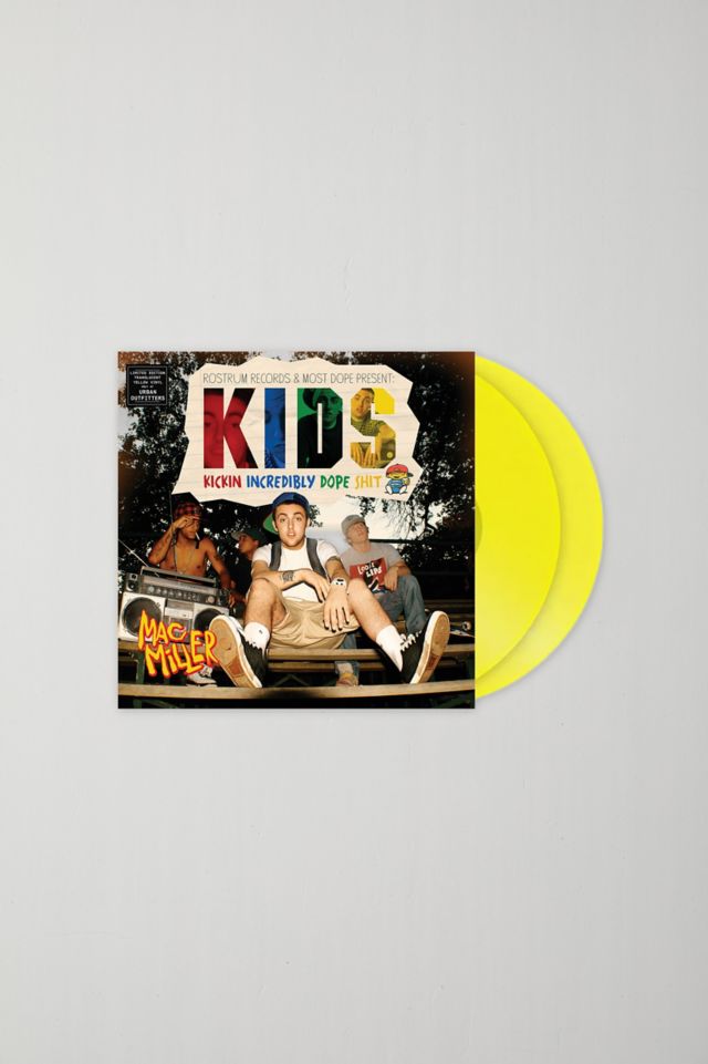 Mac Miller K.I.D.S. 2XLP Vinyl Red/Blue/Green Swirl