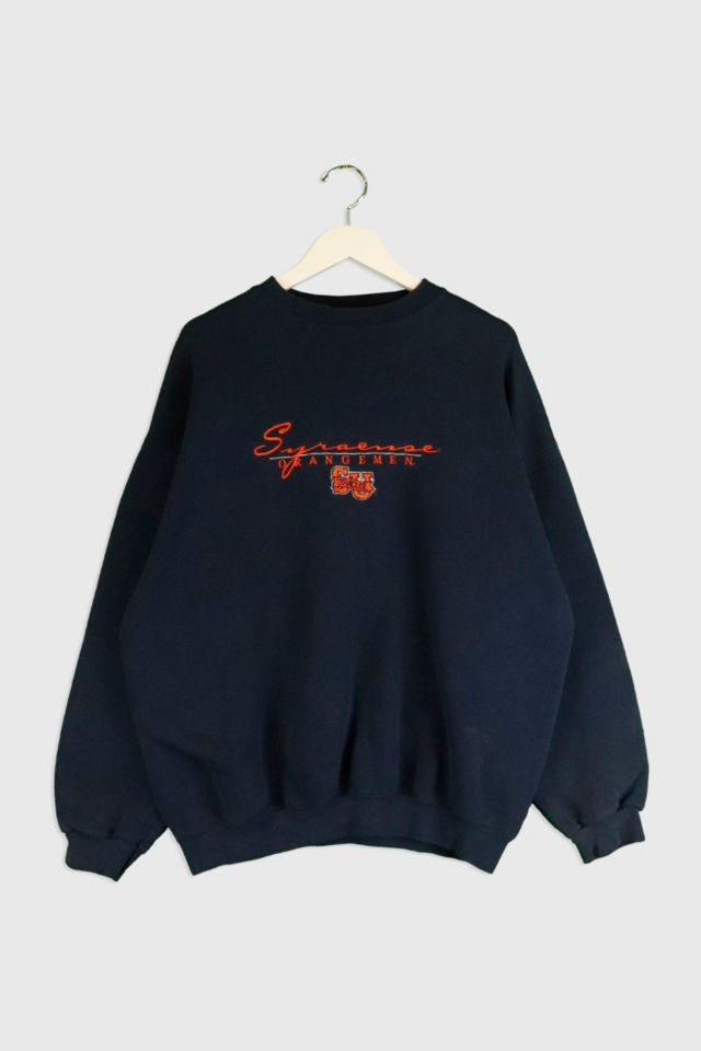 Vintage NCAA Syracuse Orangemen Embroidered Sweatshirt | Urban Outfitters