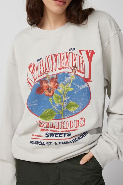 Strawberry Pullover Sweatshirt