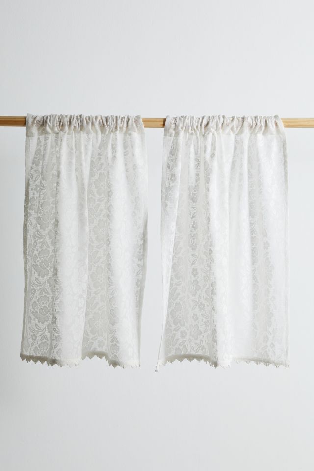 Amelia Lace Café Curtain Set #1