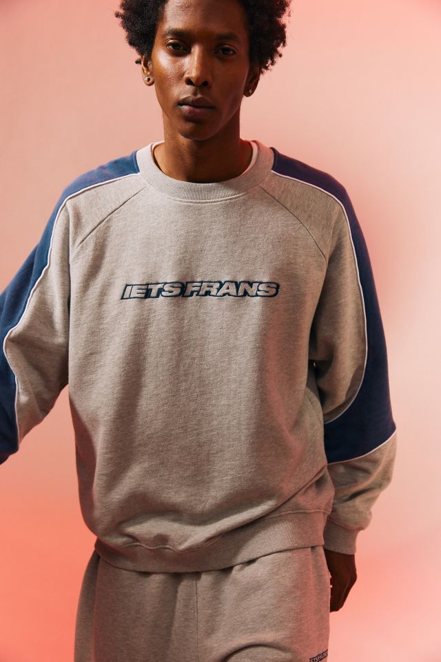 iets frans… Arch Paneled Crew Neck Sweatshirt #1