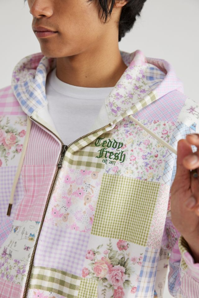 ［新品］TEDDY FRESH Tapestry Half Zip Jacket Teddy Fresh Tapestry Zip-Front Shirt | Urban Outfitters