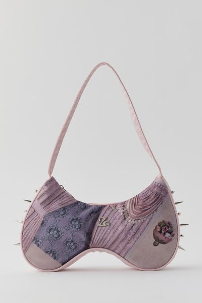 Zemeta Pink Curtain Spike Bag