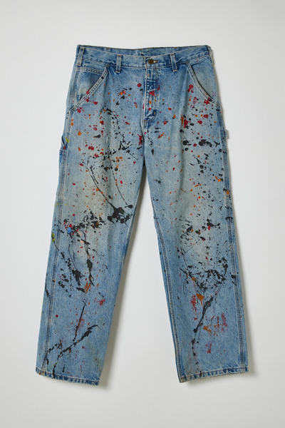Carhartt Men's Denim Painter Pants, Size W31 unclear blue type Vintage Second Hand