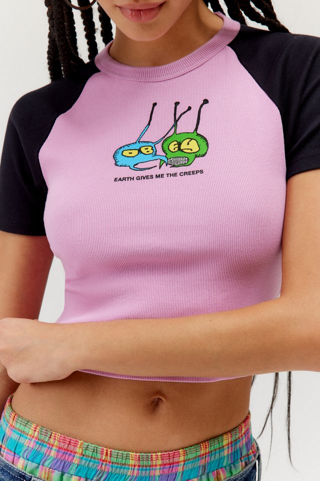 OBEY La Terre Me Donne Les Frissons Stevie Bébé Tee #1