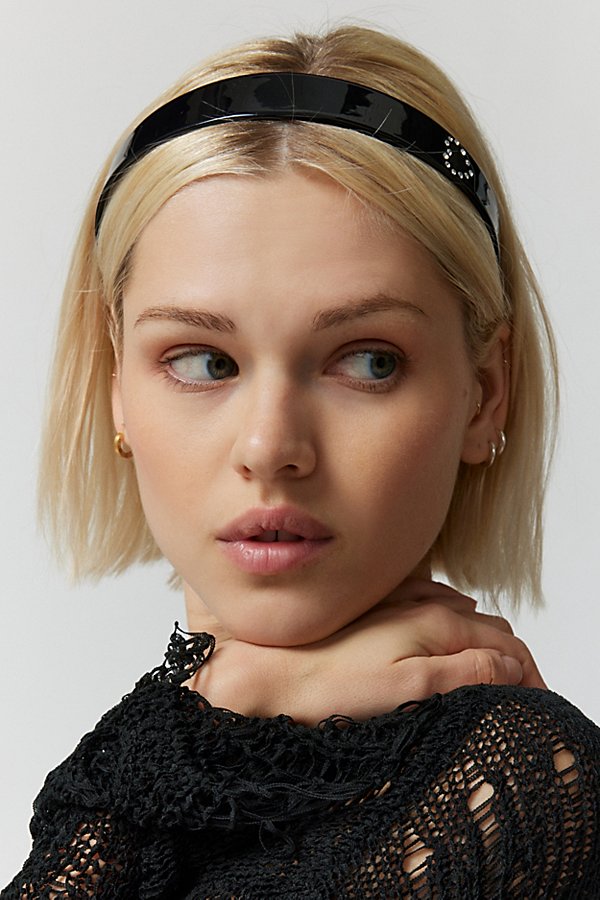 Emi Jay Starlet Headband In Black At Urban Outfitters