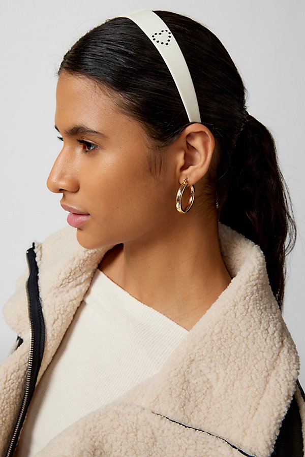Emi Jay Starlet Headband In White At Urban Outfitters
