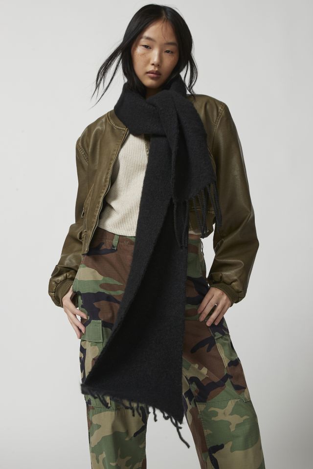 Urban Outfitters Uo Extra Chunky Extra Big Scarf in Tan, Women's at Urban Outfitters