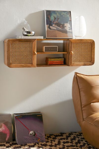 Shop Urban Outfitters Marte Wall Shelf In Natural At