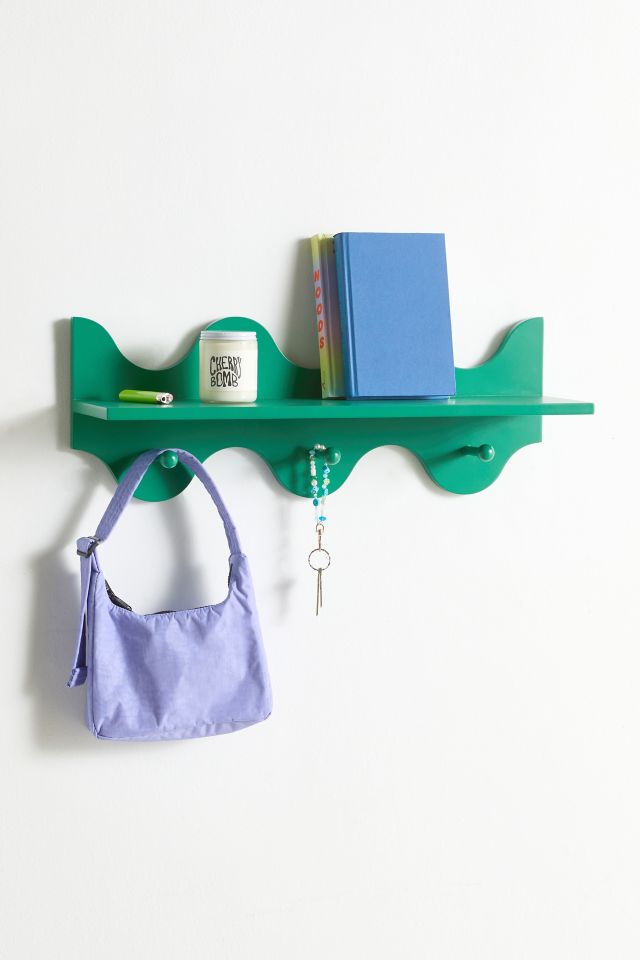 Roma Wall Multi-Hook Shelf #1