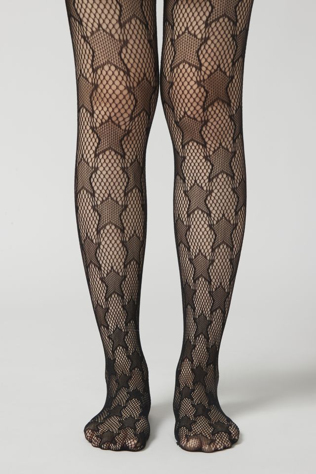 Urban Outfitters Infinity Heart Chain Tights S/M NWT