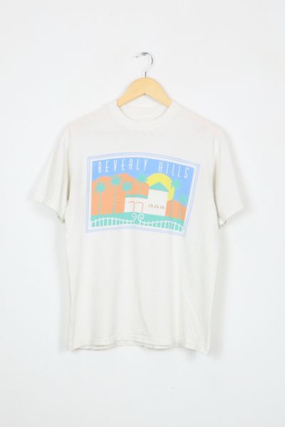 Vintage Beverly Hills Tee  Urban Outfitters