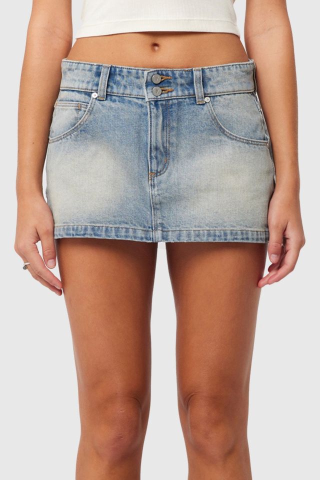 Abrand 99 Low Denim Skirt #1