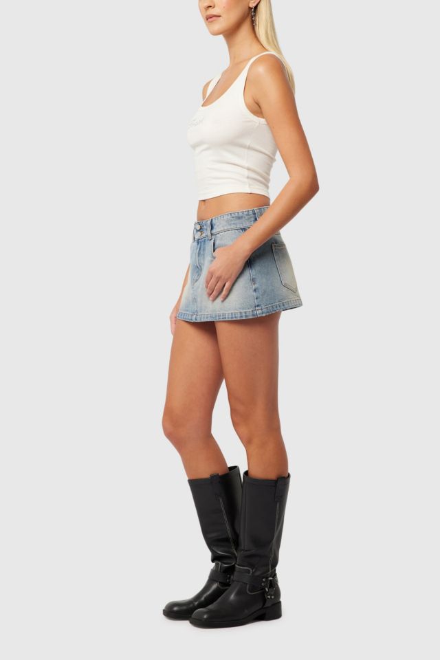 Abrand 99 Low Denim Skirt #2