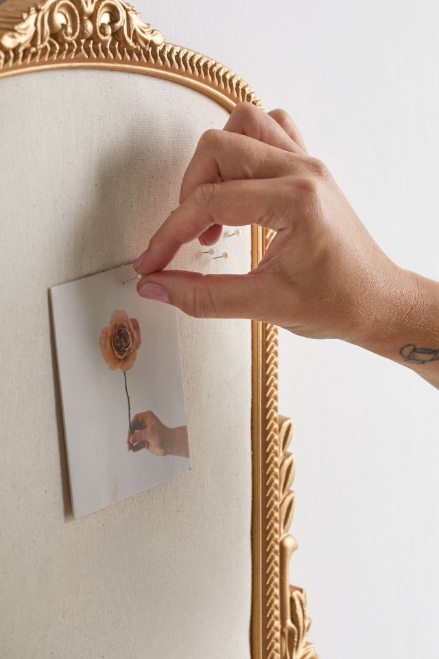 Gold Ornate Arched Pinboard #3