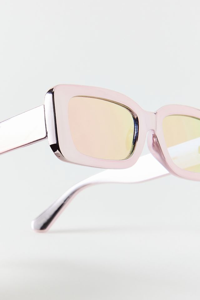 UO Essential Chunky Frame Rectangle Sunglasses #1
