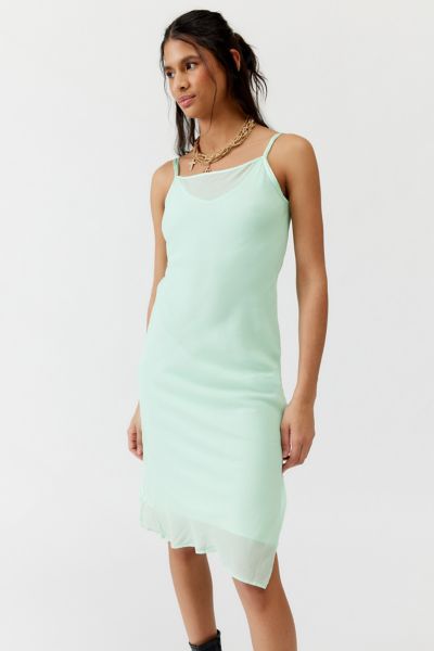 riverside tool & dye isla silk slip dress