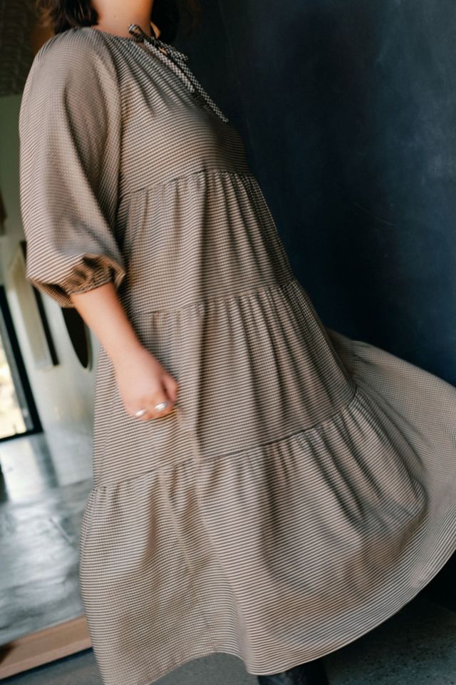Whimsy + Row Mandy Gingham Midi Dress #1