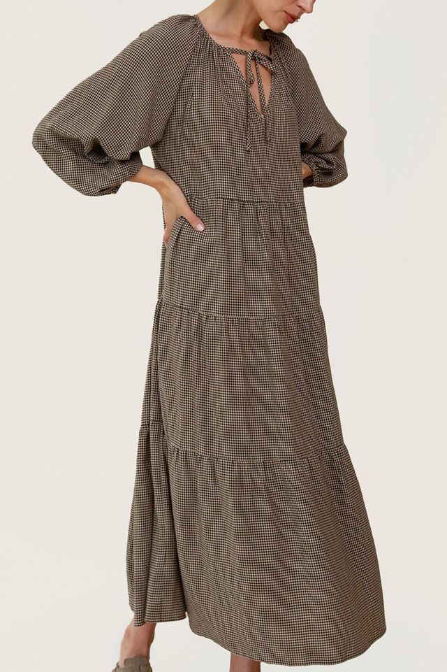 Whimsy + Row Mandy Gingham Midi Dress #3