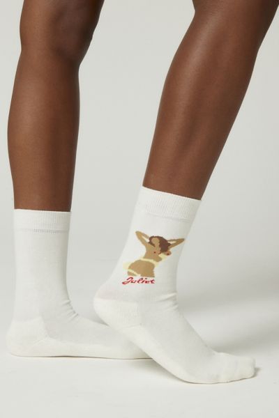 Carne Bollente Romeo Truly Felt Crew Sock