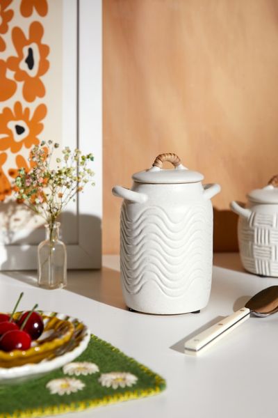 Shop Urban Outfitters Noa Large Canister In Neutral At