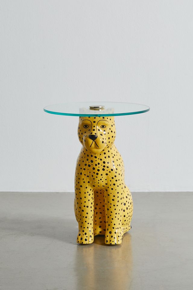 Cheetah Side Table | Urban Outfitters