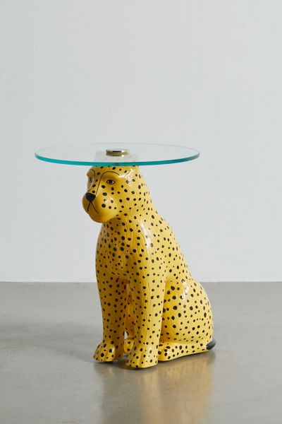 Cheetah Side Table