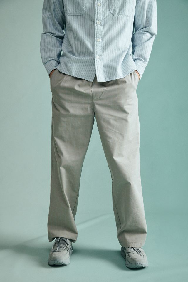 Standard Cloth Windowpane Trouser Pant | Urban Outfitters