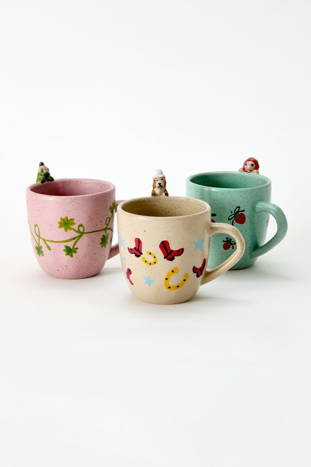 Peeking Animal Mug #2