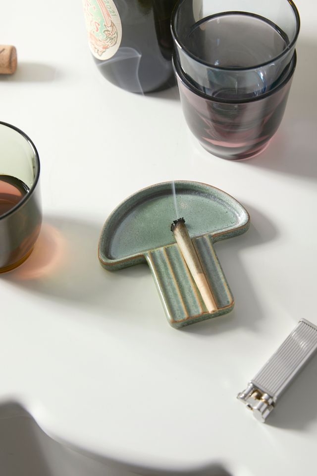 Mushroom Ridged Ashtray Urban Outfitters